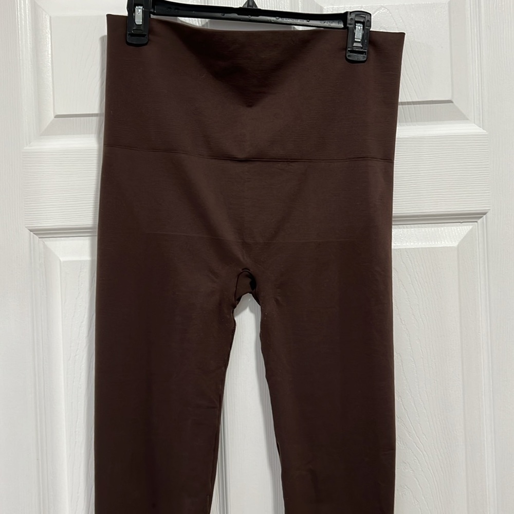SPANX Brown High-Waisted Leggings